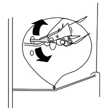 CANDY CHDS412FW Double Door Refrigerator 125 Liters Class F - fig 21