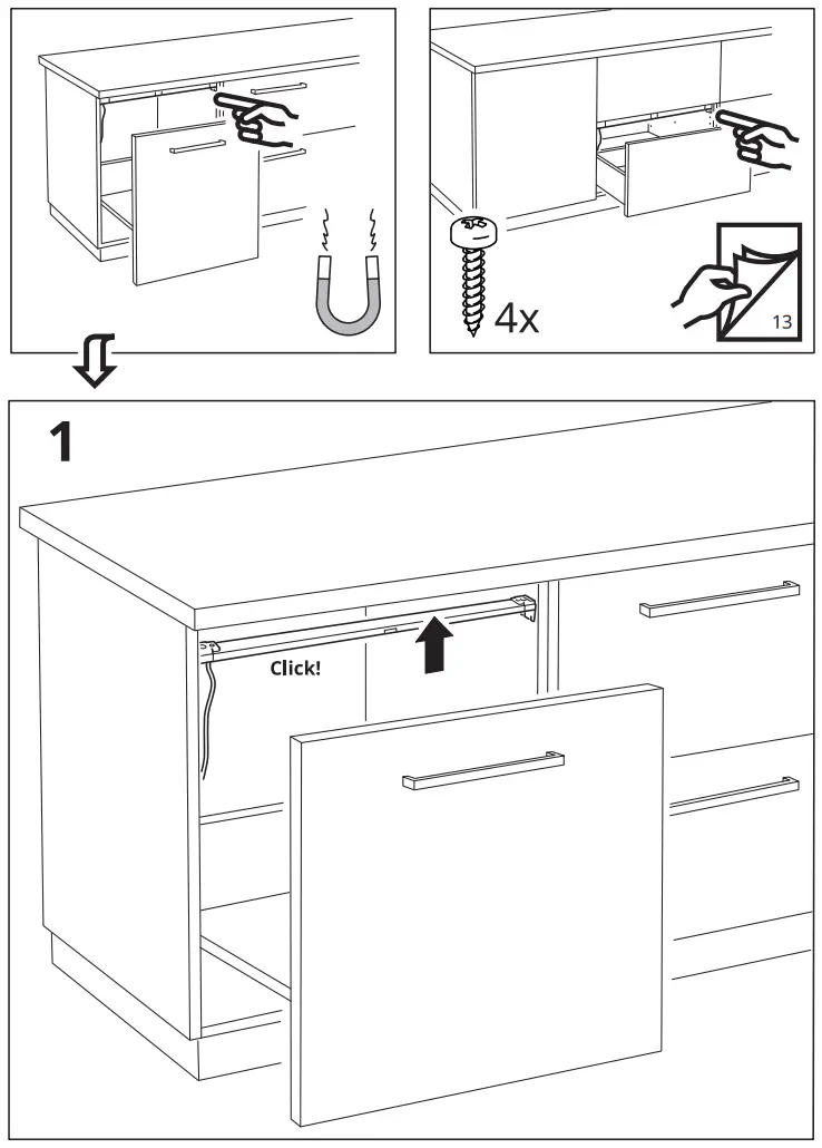 IKEA L1921 MITTLED LED Bathroom Lighting Strip - fig 1