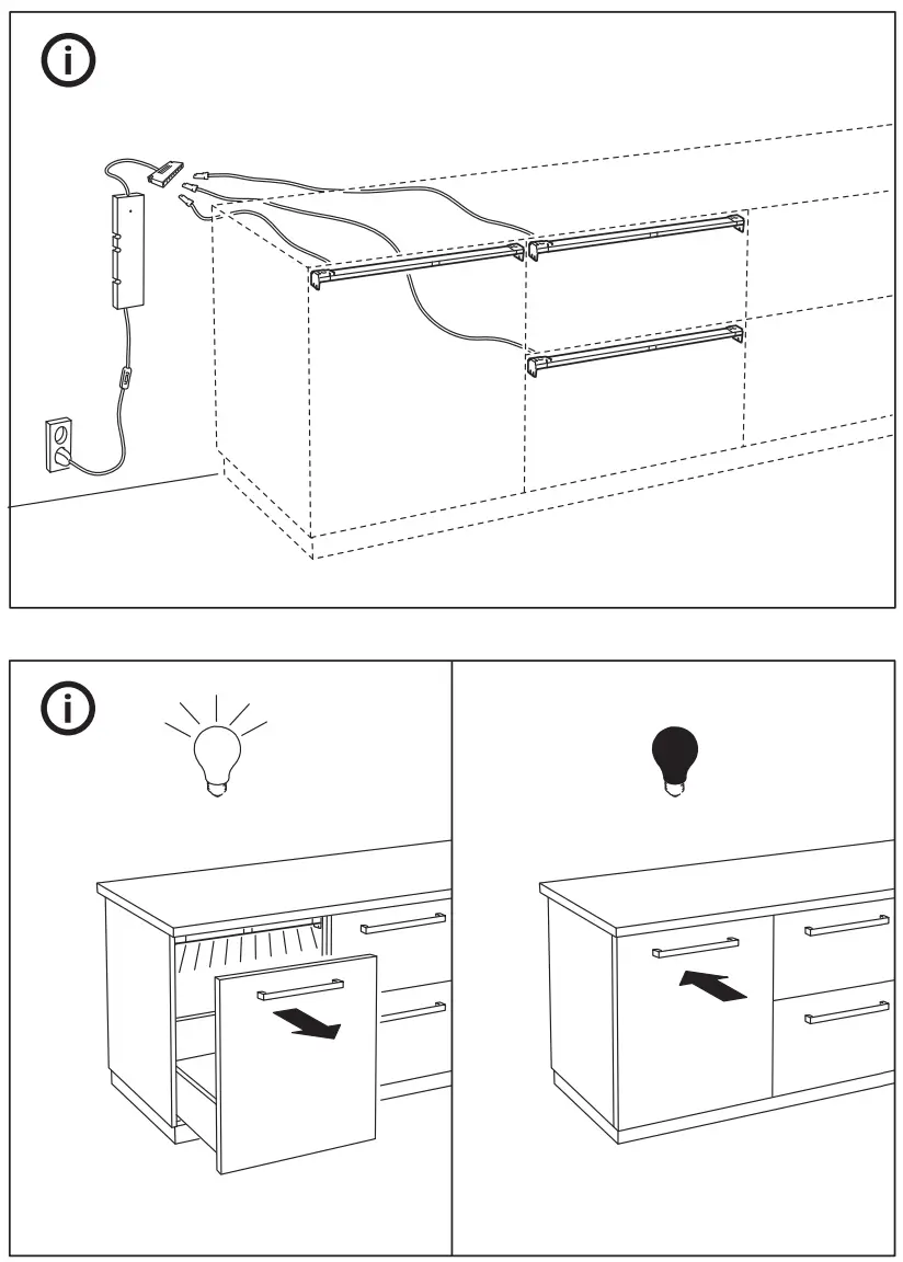 IKEA L1921 MITTLED LED Bathroom Lighting Strip - fig 9