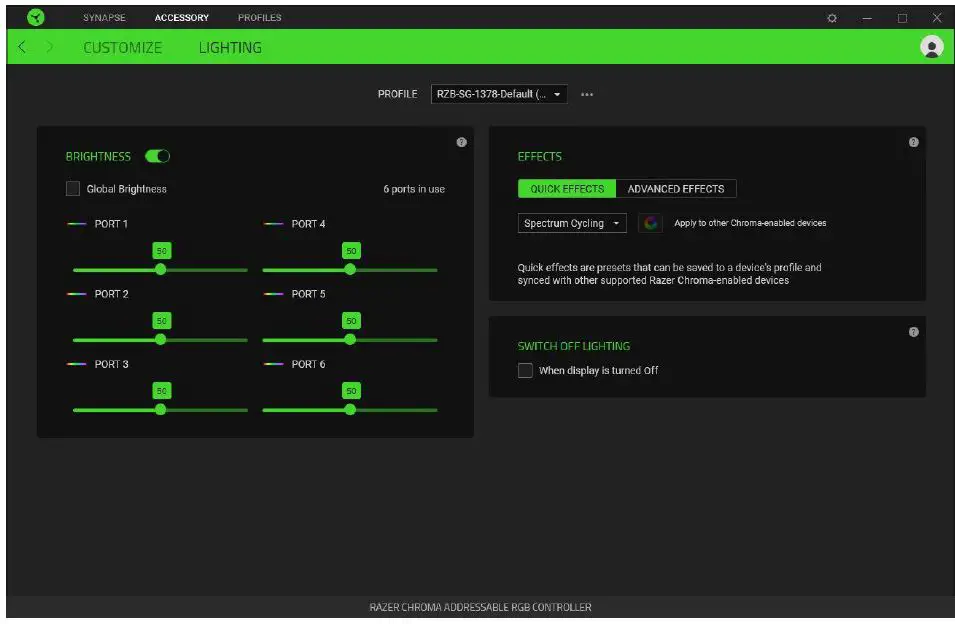 RAZER RZ34-02140 Chroma Addressable RGB Controller 15