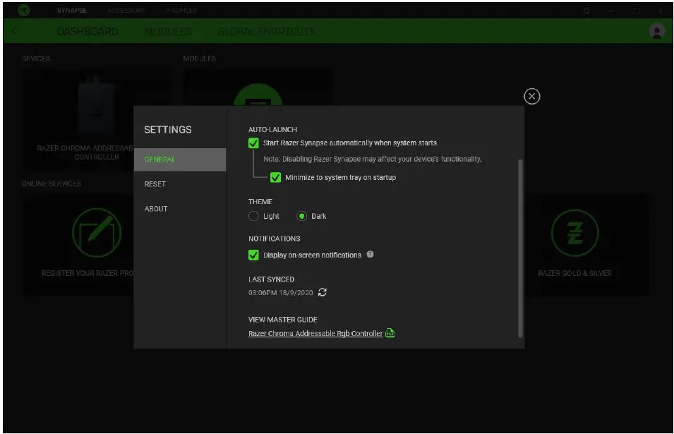 RAZER RZ34-02140 Chroma Addressable RGB Controller 25