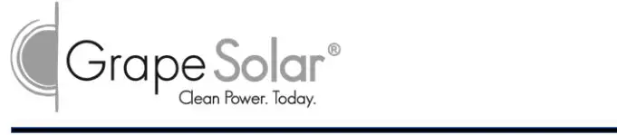 Grape Solar 100 Watt Off-Grid Expansion Kit User Guide