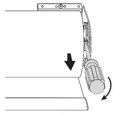 Lutron Roller 100 150 300 Wall Ceiling Jamb Mount feature - Level the Shade 2