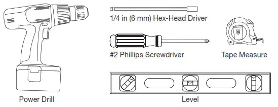 Lutron Roller 100 150 300 Wall Ceiling Jamb Mount feature - Tools Required