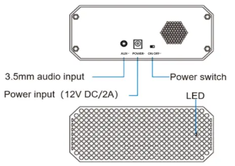 audfly FS-MINI-B Mini Portable Directional Speaker-fig3