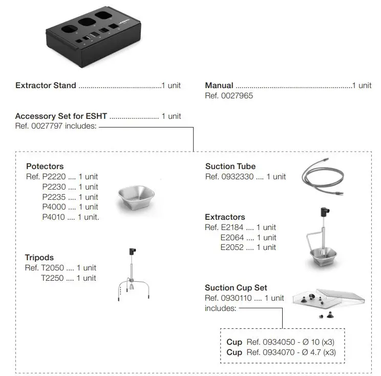 JBC ESHT Extractor Stand for Hot Air 1
