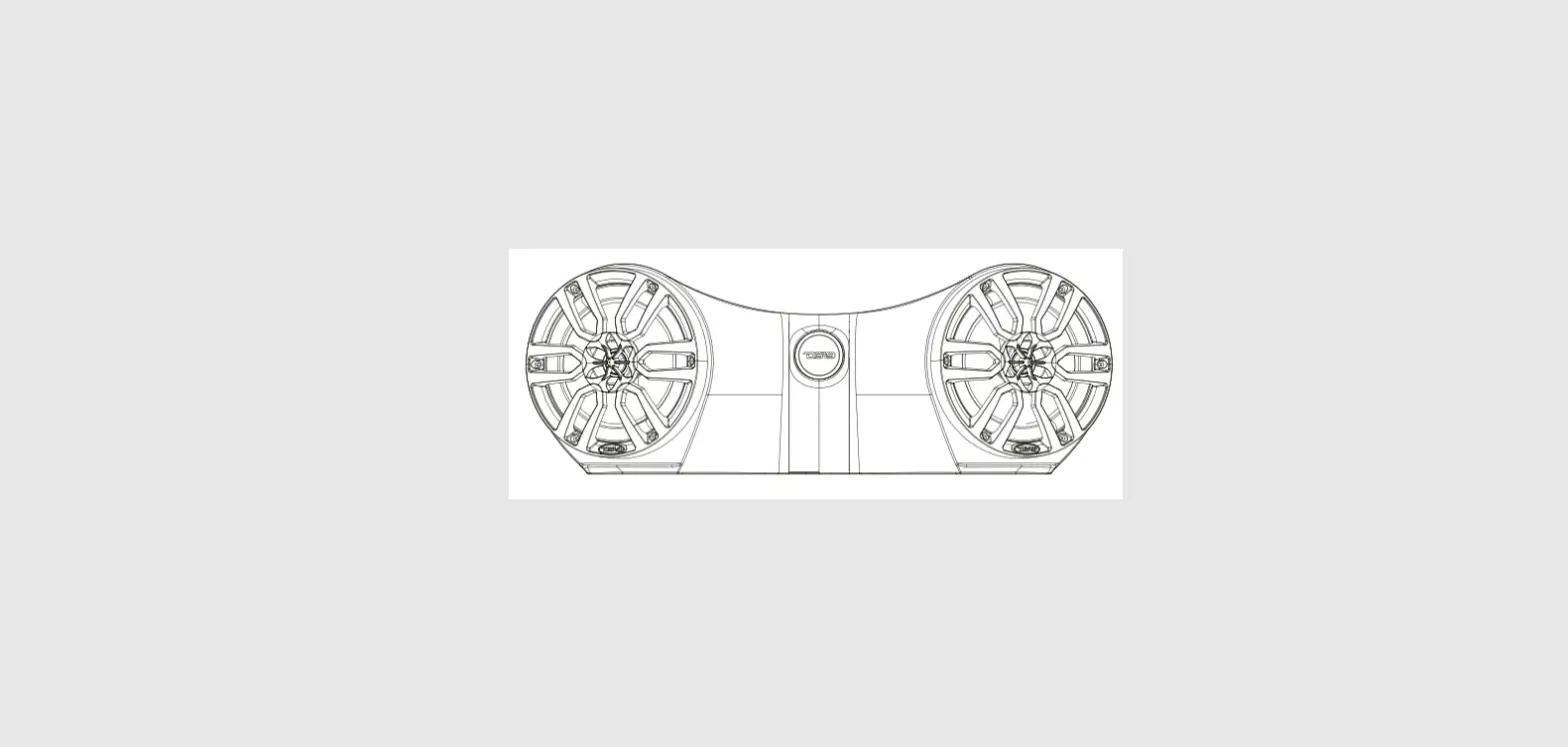 Ds18 Jsd8 Marine Double 8 Inch Speaker Enclosure Loaded With Coaxial Speakers With Built-in Rgb Led Lights Owner's Manual