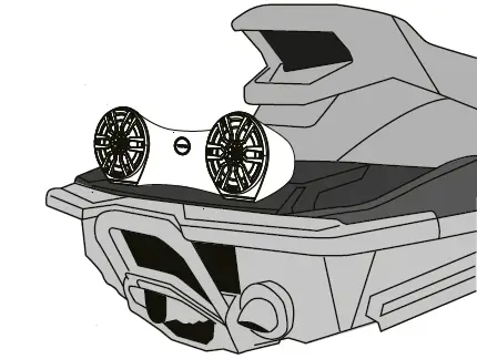 DS18-JSD8-Marine-Double-8-Inch-Speaker-Enclosure-Loaded-with-Coaxial-Speakers-With-Built-In-RGB-Led-Lights-fig-3