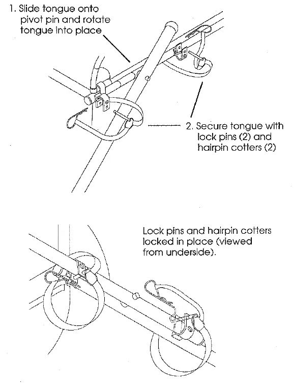 BURLEY 946207 1998-2000 Bicycle Trailer FIG 5