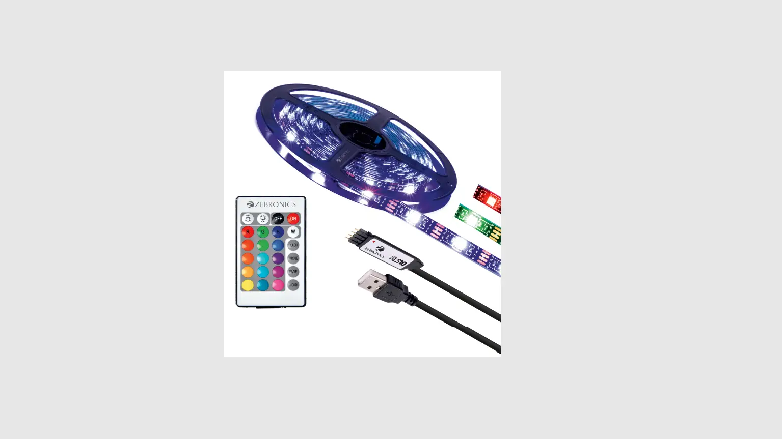 Zebronics Zeb-ls10 Rgb Led Strip User Manual
