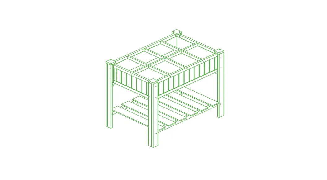 Quictent Wgb-01 Wgb-02-elevated Wooden Garden Bed User Manual