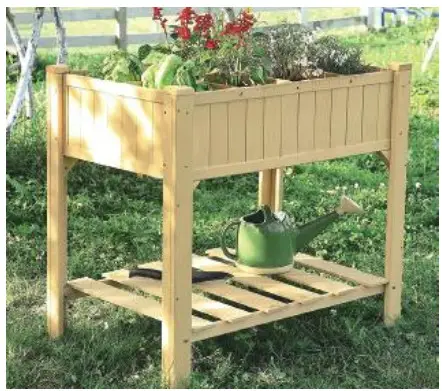 Quictent WGB 01 WGB 02 Elevated Wooden Garden Bed - Garden Bed 48