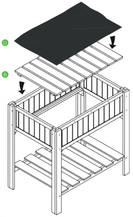 Quictent WGB 01 WGB 02 Elevated Wooden Garden Bed - Garden Beds 27