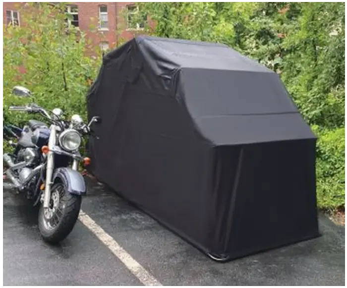 Quictent WGB 01 WGB 02 Elevated Wooden Garden Bed - Motorcycle Shelter 46