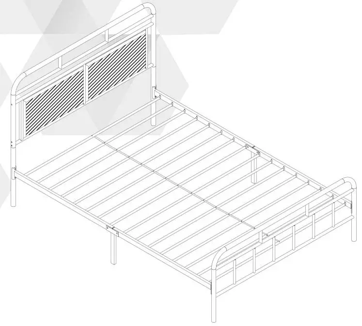 Home Depot 55 In. W Black Metal Platform Bed Full Size Bed Frame Instruction Manual Home Depot 55 In. W Black Metal Platform Bed Full Size Bed Frame Instruction Manual