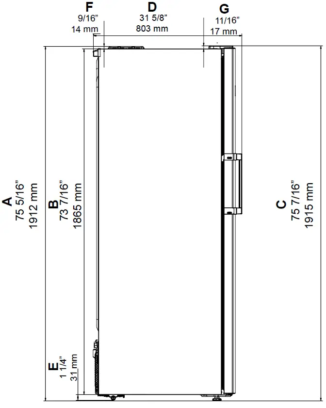 beko-BUFR2715WH-28-Inch-Upright-Freezer-fig-3
