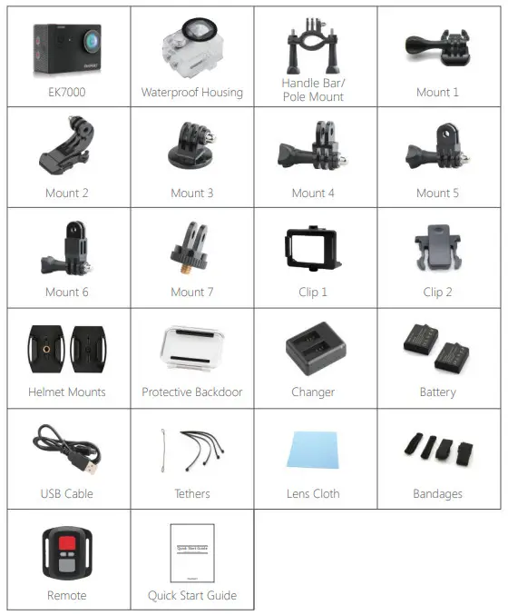 AKASO Action Camera -