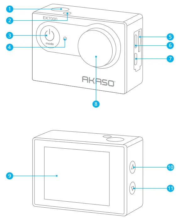 AKASO Action Camera - YOUR EK7000
