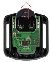 AKASO Action Camera - slide out the battery