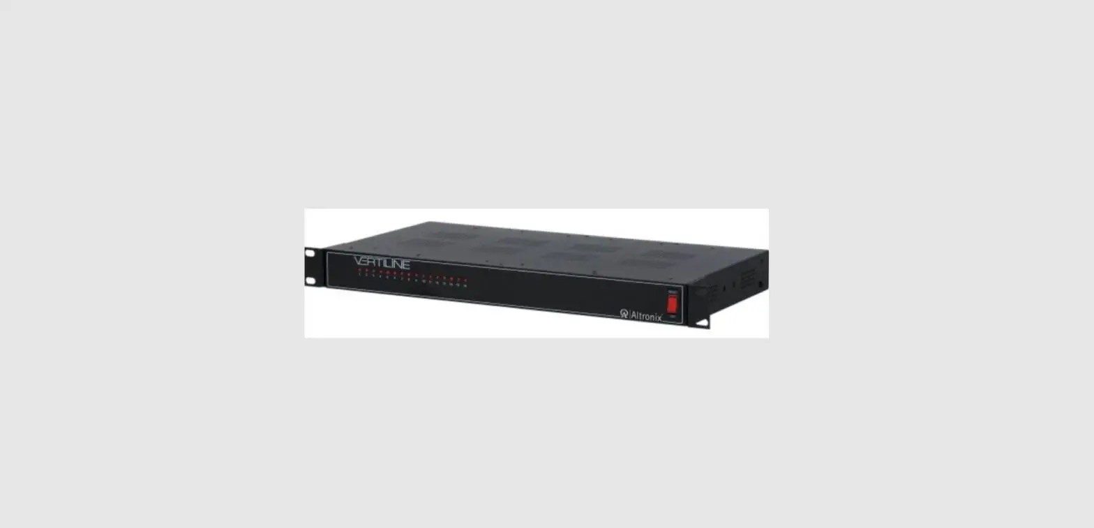 Altronix Vertiline33dv Vertiline Rack Mount Power Supplies Installation Guide Altronix Vertiline33dv Vertiline Rack Mount Power Supplies Installation Guide