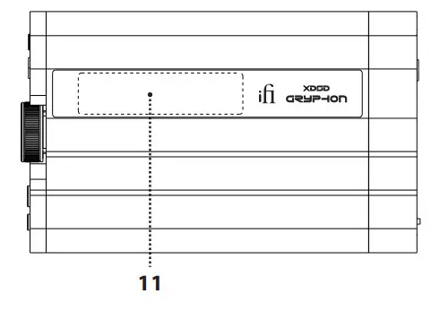ifi xDSD Gryphon Handheld Streaming DAC - Bluetooth devices.