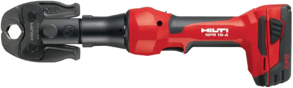 HILTI NPR 019 IE-A22 Cordless Hydraulic Pipe Press Tools