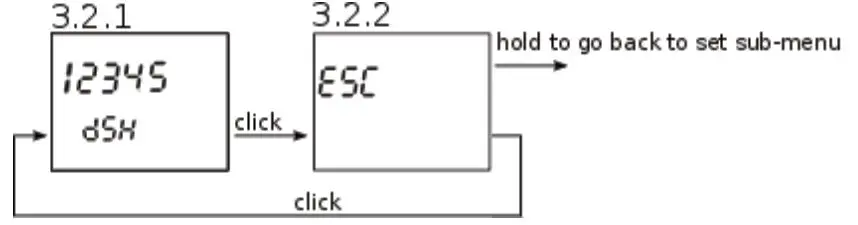 Qubino ZMNHXD1 3-Phase Smart Meter - Z-wave menu
