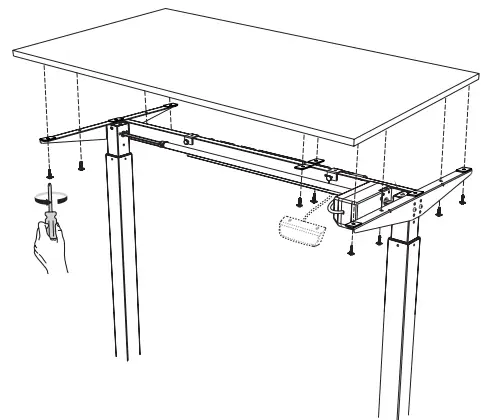 V I V O DESK-TOP48-30B Black 48 Inch x 30 Inch Table Top-fig5
