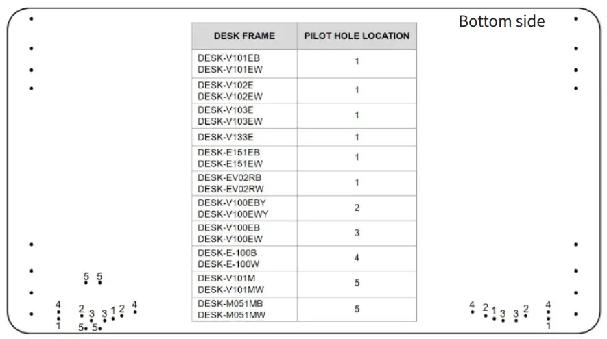 V I V O DESK-TOP48-30B Black 48 Inch x 30 Inch Table Top-fig6