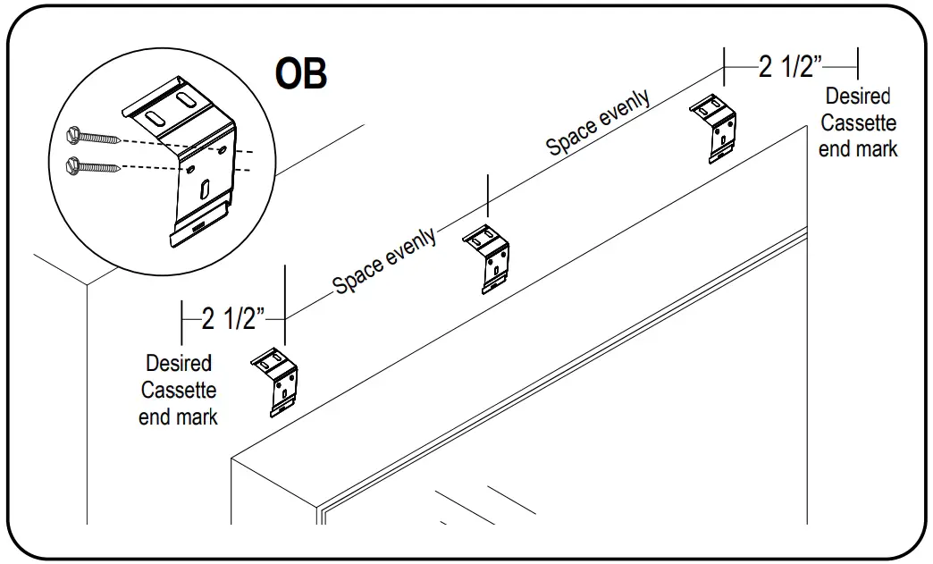 Brackets Installation
