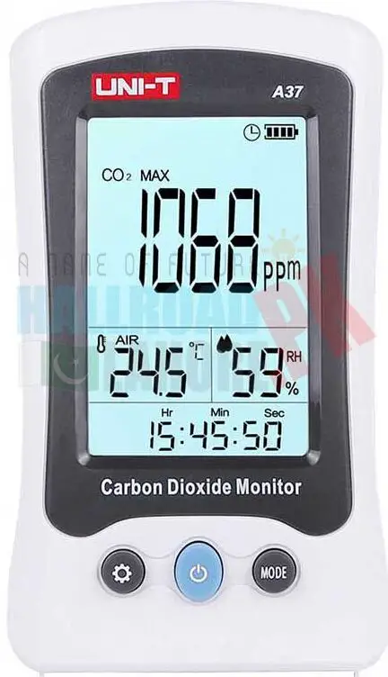 UNI-T A37 Carbon Dioxide Meter Monitor-fig1