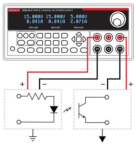KEITHLEY 2280S-32-6 Bench Power Supply User Guide - Power two isolated circuits