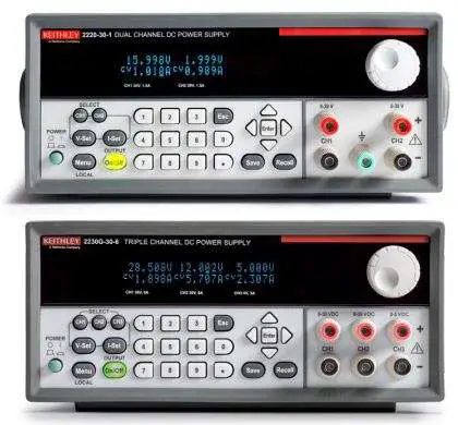 KEITHLEY 2280S-32-6 Bench Power Supply User Guide - Series 2220 2230