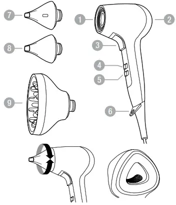 REMINGTON AIR3D STYLING GIFT SET -CARE INSTRUC