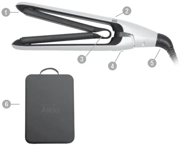 REMINGTON AIR3D STYLING GIFT SET -STRAIGHTENE