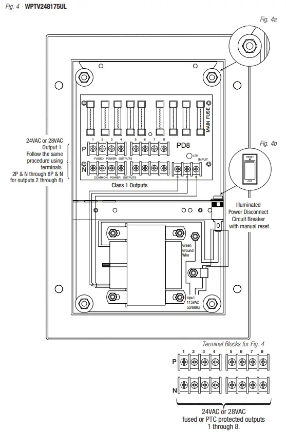 Altronix-WPTV248300UL-Series-CCTV-Power-Supply-Outdoor-8-Fused-FIG-4
