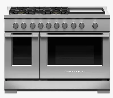 FISHER PAYKEL RGV3485GDN 48 Inch Gas Range