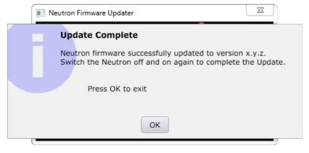 Behringer Neutron Firmware - Update Process 4