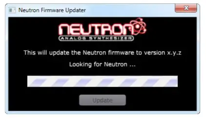 Behringer Neutron Firmware - Update Process