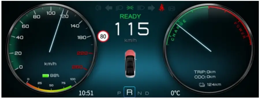 ZHUOPAI T3 Instrument Panel - FIG 3