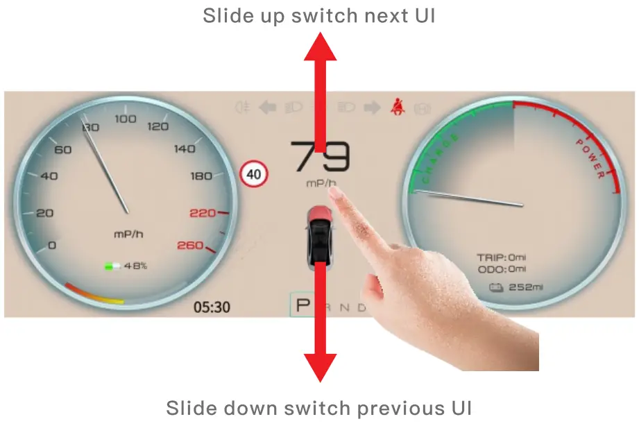 ZHUOPAI T3 Instrument Panel - FIG 4