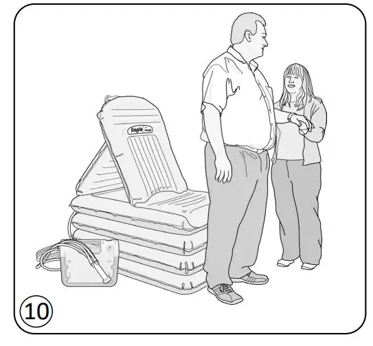 WINNCARE Mangar Eagle Lifting Cushion - Figure 10