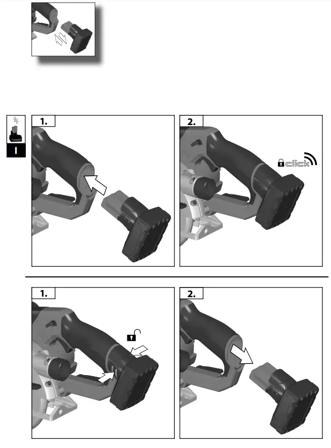 milwaukee M12 CCS44 Portable Circular Saw - Fig 2