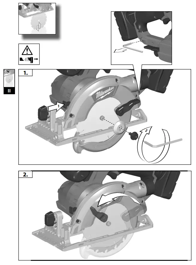 milwaukee M12 CCS44 Portable Circular Saw - Fig 4