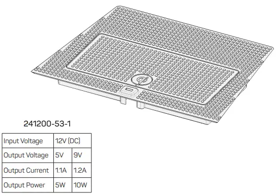 INBAY 241200501 Mitsubishi Outlander 2014-2018 Wireless Charging Tray-FIG12
