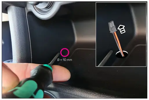 INBAY 241200501 Mitsubishi Outlander 2014-2018 Wireless Charging Tray-FIG7