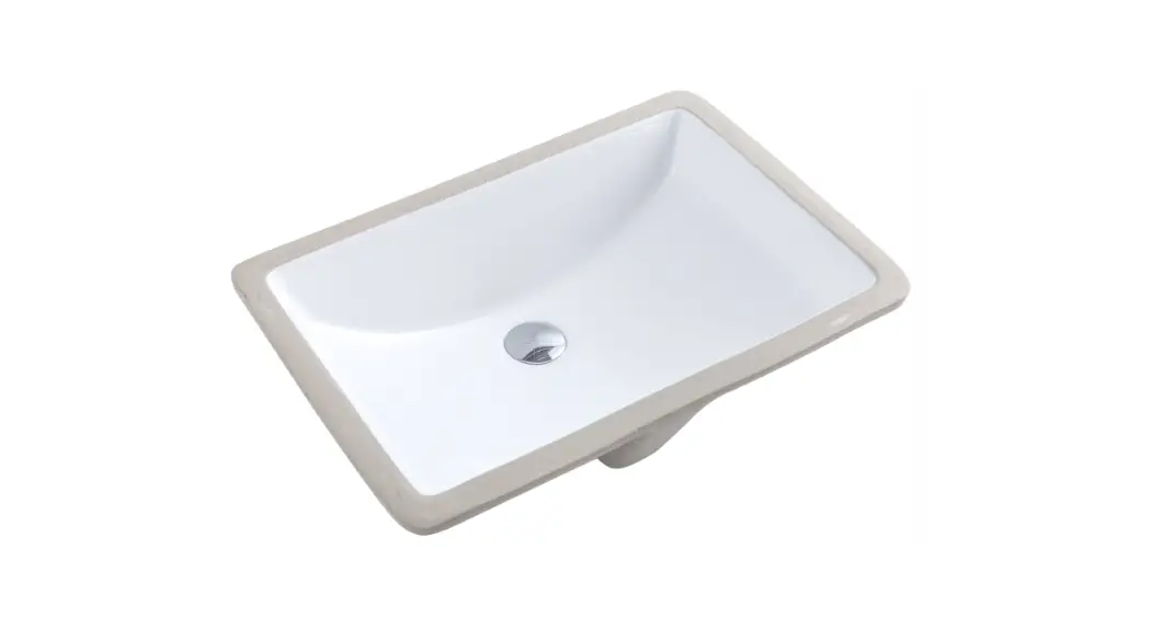 Homesight Mtc 875 Rectangular Built-in Washbasin Instruction Manual