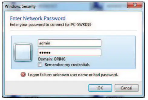ORing IDS-342GT Industrial Secure Serial Port to Ethernet Device Server Installation Guide - Log in with default user name and password
