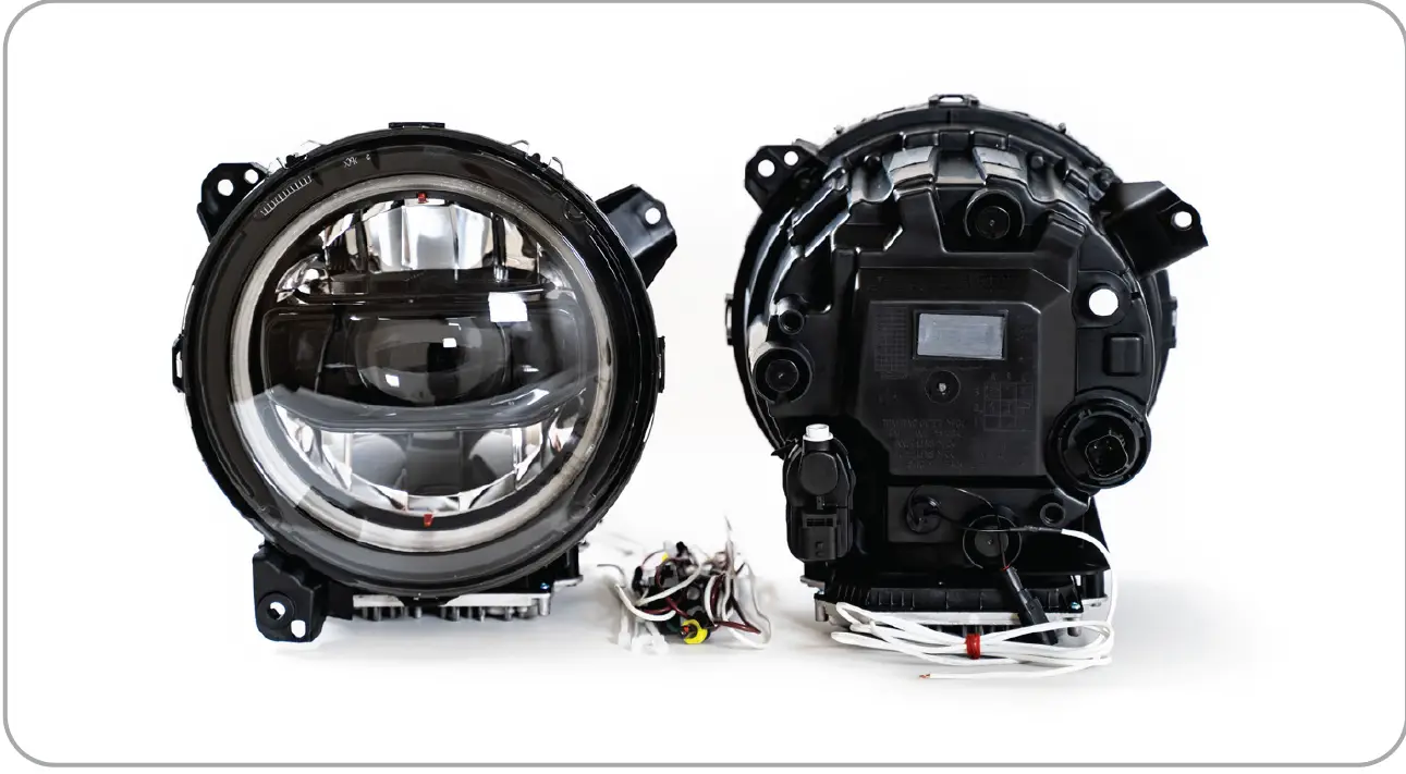 DV8 OFFROAD HLCJL-10 LED Headlight Set 01