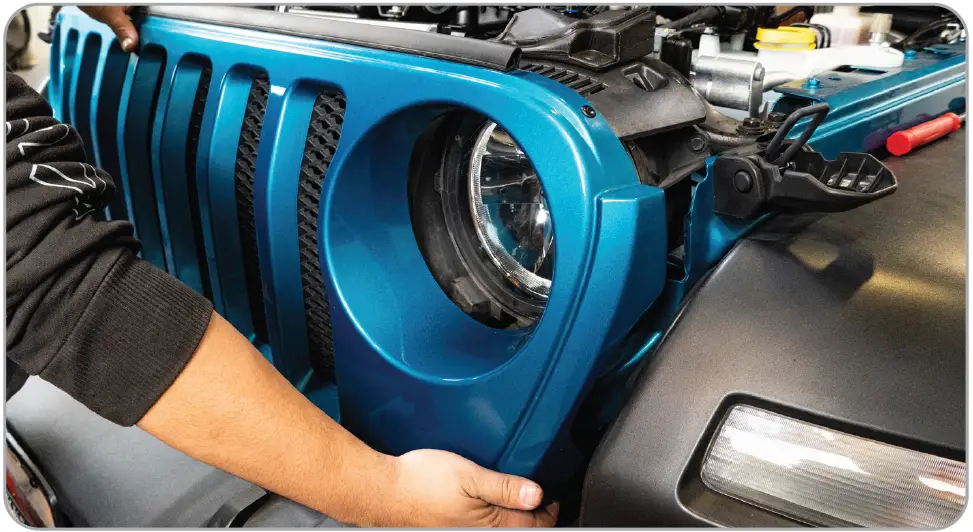 DV8 OFFROAD HLCJL-10 LED Headlight Set 04